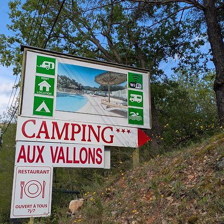 Camping Pres Du Lac De Sainte Croix Bauduen Kültér fotó