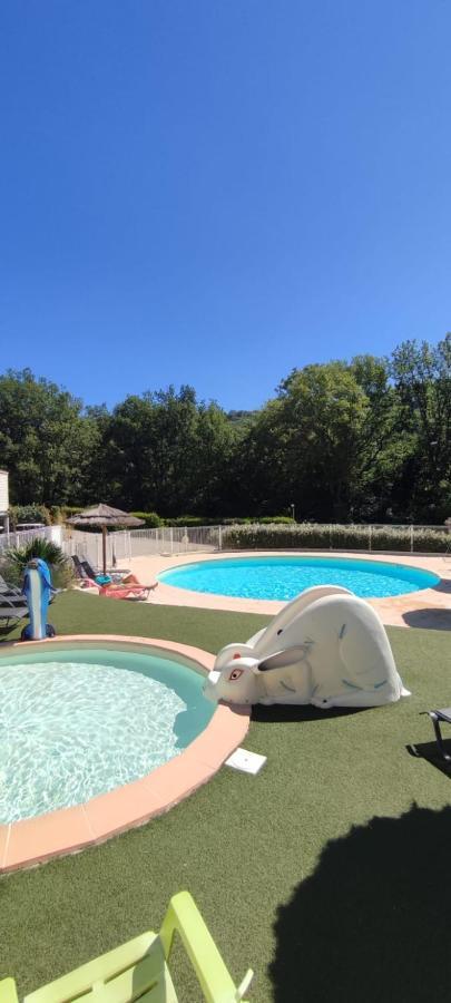 Camping Pres Du Lac De Sainte Croix Bauduen Kültér fotó